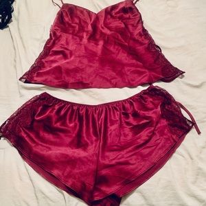 Satin cami set/ new never been worn